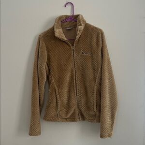 Columbia Women's Cozy Tan Teddy Jacket